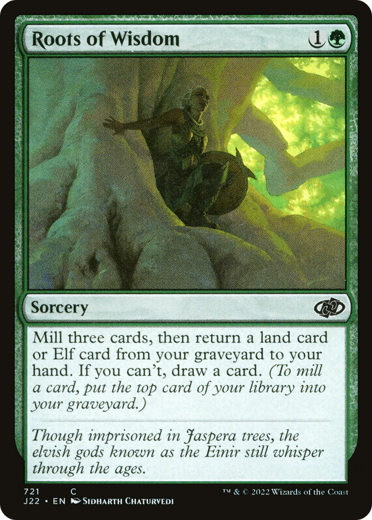 Roots of Wisdom [J22 - 721]