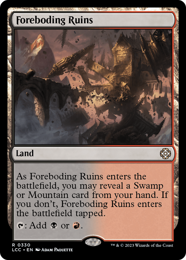 Foreboding Ruins [LCC - 330]
