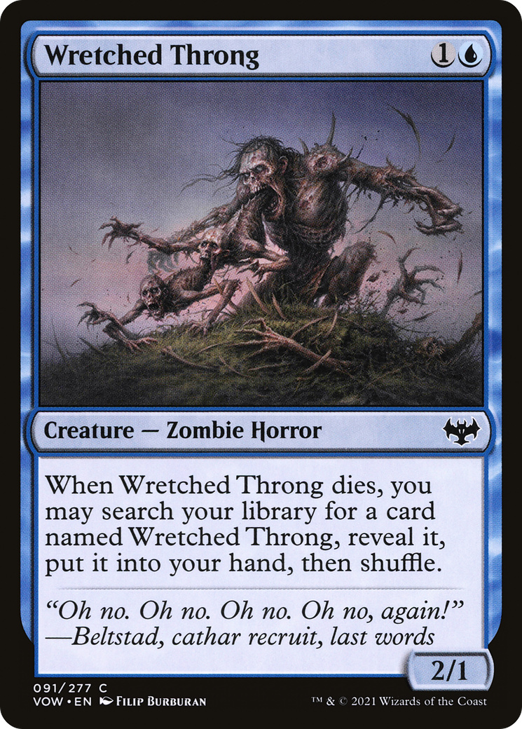 Wretched Throng [VOW - 91]