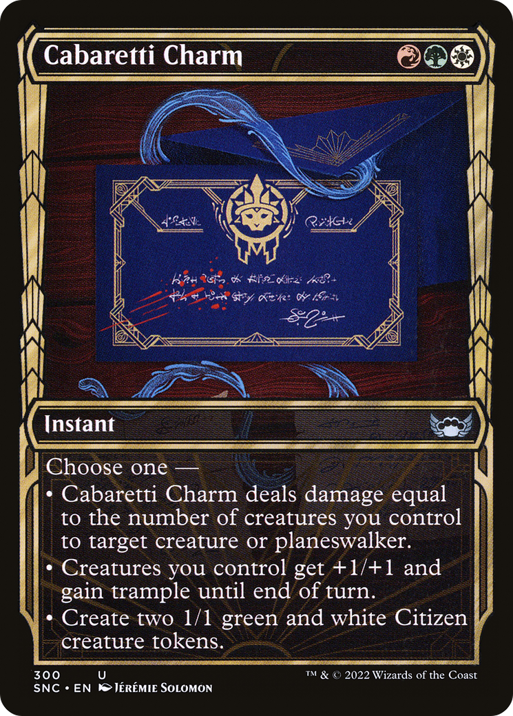 Cabaretti Charm (Showcase) [SNC - 300]