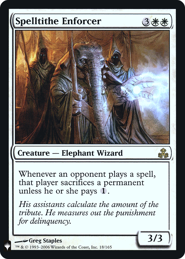 Spelltithe Enforcer [LIST - 18]
