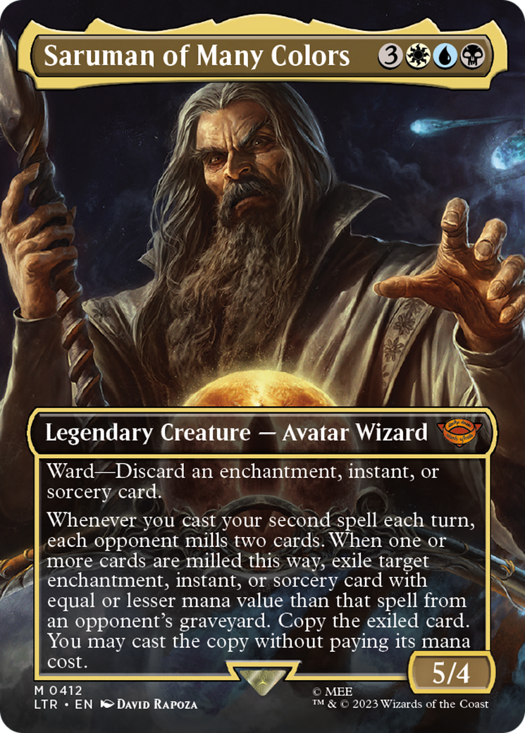 Saruman of Many Colors (Borderless) [LTR - 412]