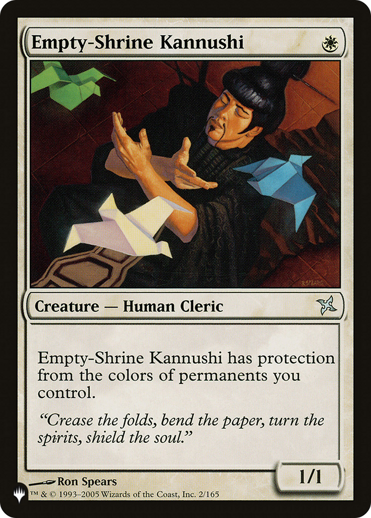 Empty-Shrine Kannushi (LIST-2/165) - The List