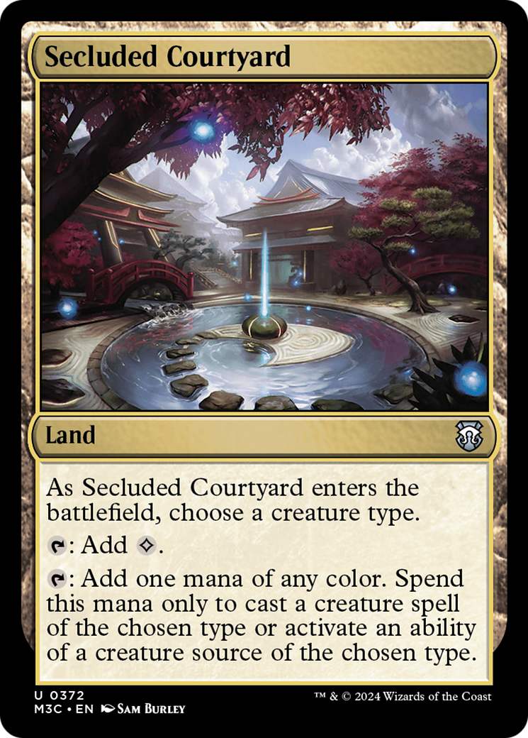 Secluded Courtyard [M3C - 372]