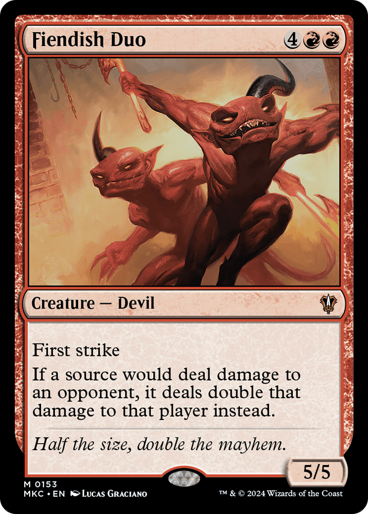 Fiendish Duo [MKC - 153]