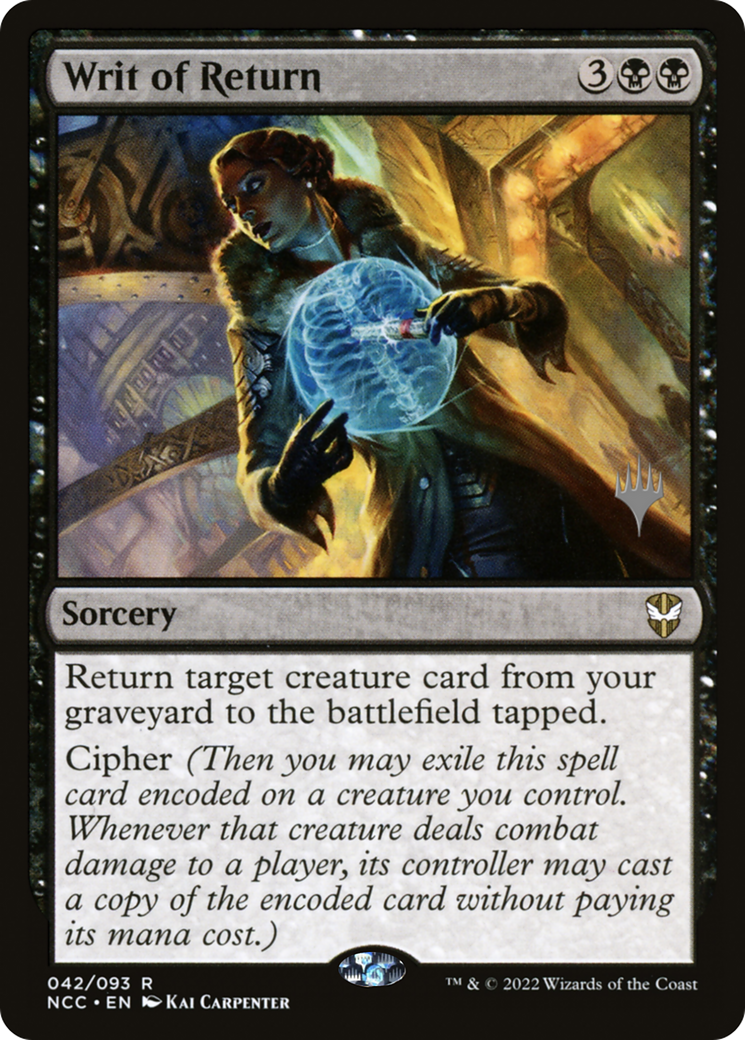 Writ of Return [PPSNC - 42]
