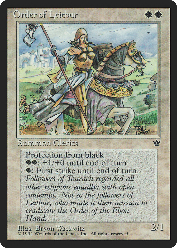 Order of Leitbur (Wackwitz) (Facing Right) [FEM - N/A]
