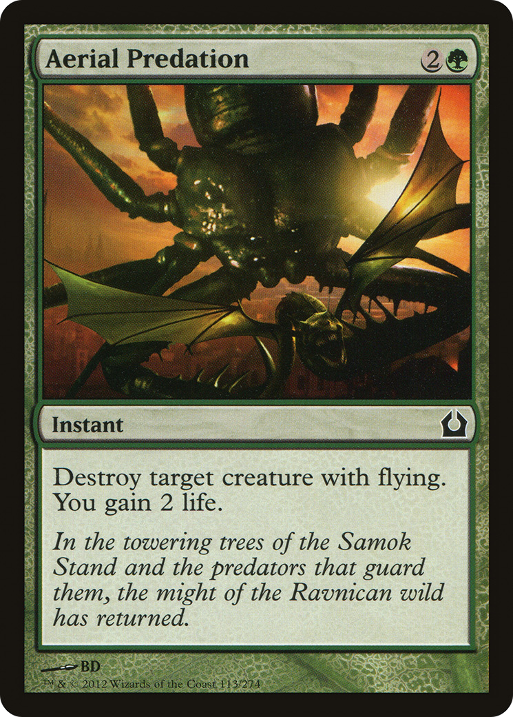Aerial Predation [RTR - 113]