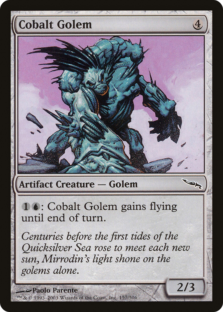 Cobalt Golem [MRD - 157]