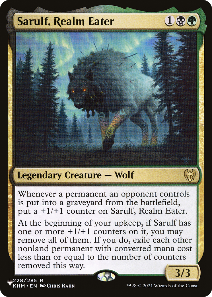 Sarulf, Realm Eater [LIST - 228/285]
