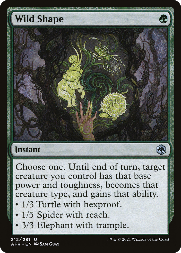 Wild Shape [AFR - 212]