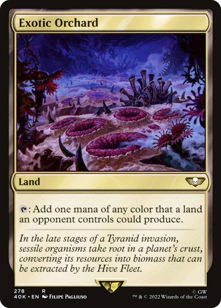 Exotic Orchard [40K - 278]