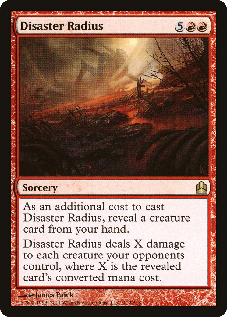 Disaster Radius [CMD - 119]