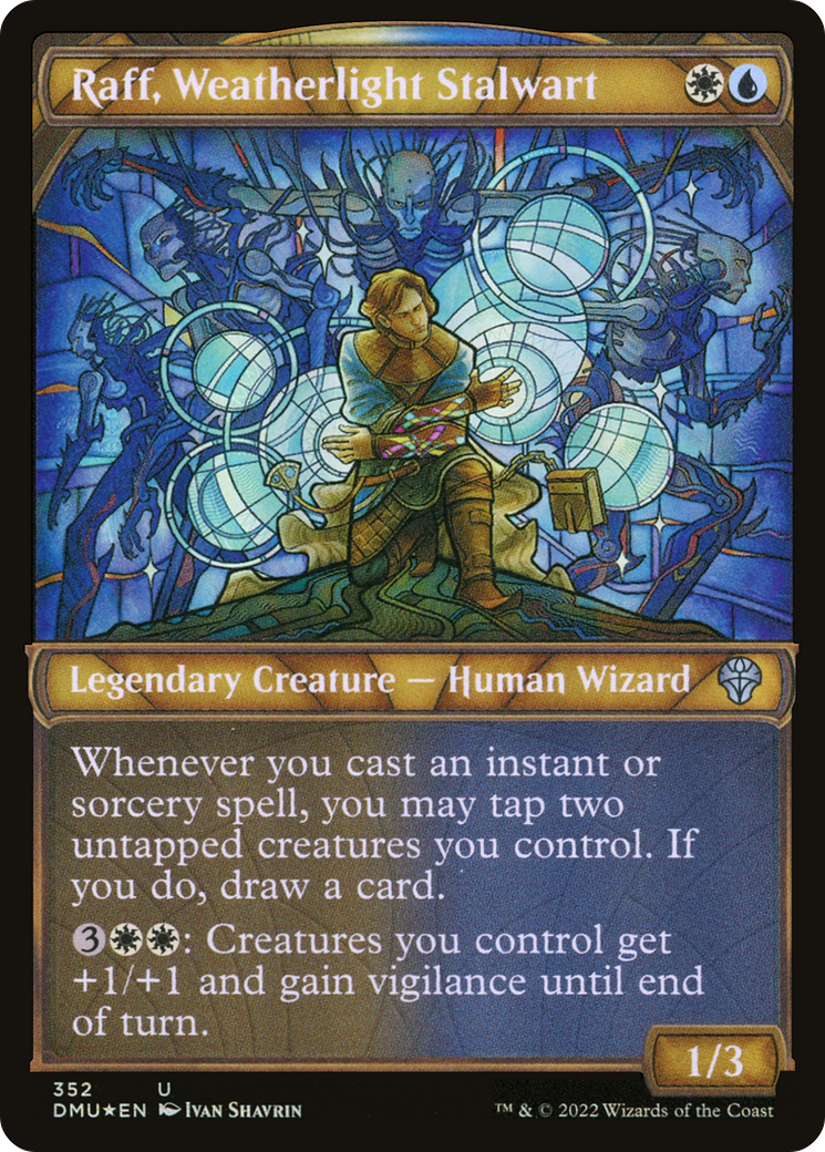 Raff, Weatherlight Stalwart (Textured Foil) [DMU - 352]