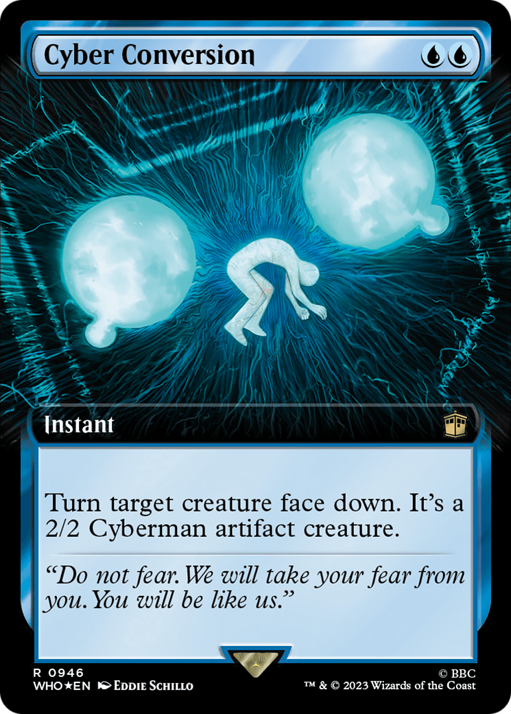 Cyber Conversion (Extended Art) (Surge Foil) [WHO - 946]