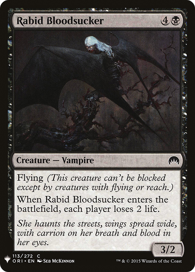 Rabid Bloodsucker [LIST - 113]