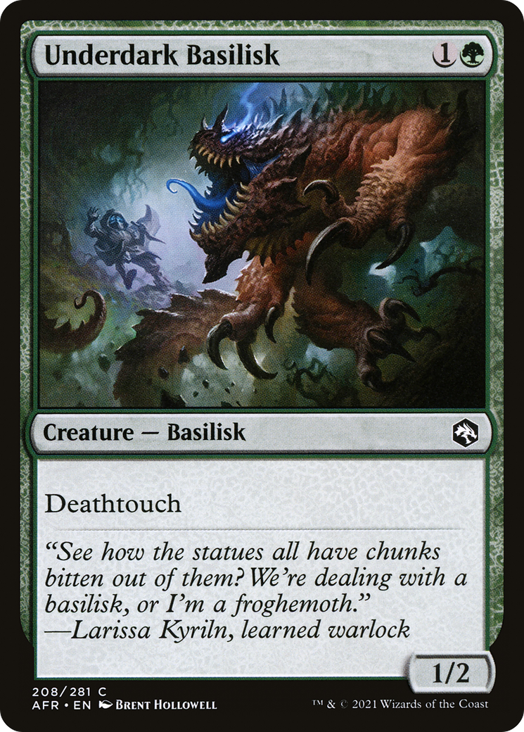 Underdark Basilisk [AFR - 208]