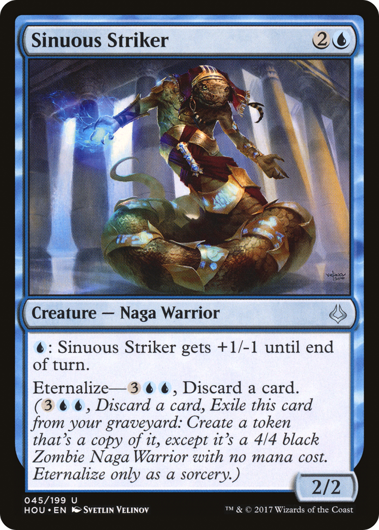 Sinuous Striker (HOU-045) - Hour of Devastation Foil