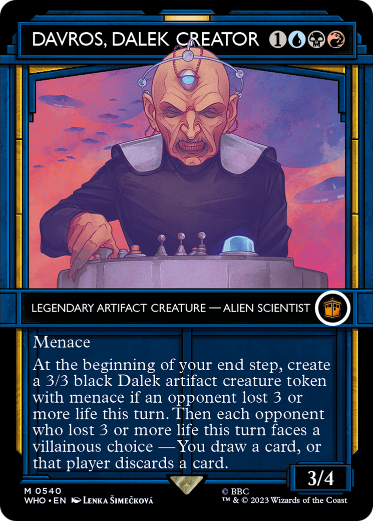 Davros, Dalek Creator (Showcase) [WHO - 540]