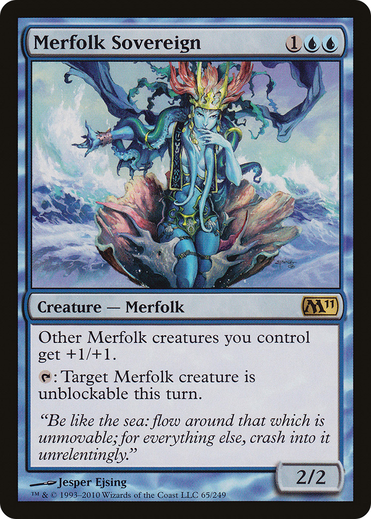 Merfolk Sovereign [M11 - 65]