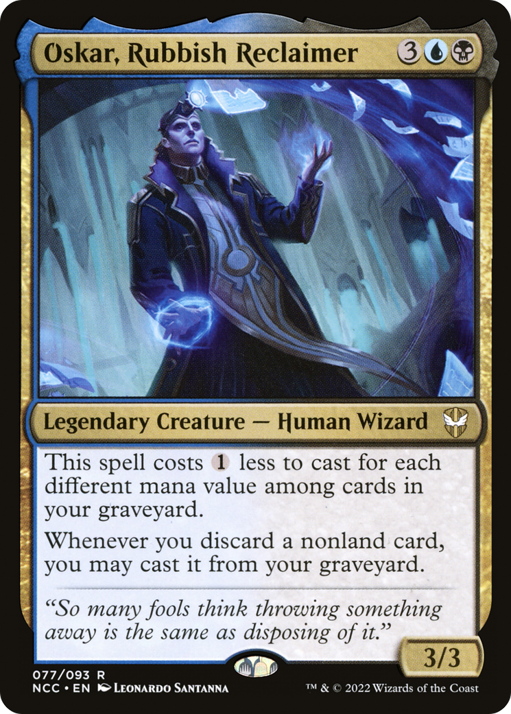 Oskar, Rubbish Reclaimer [NCC - 77]