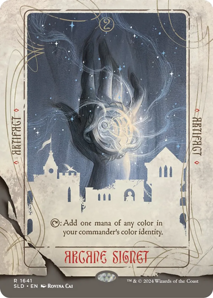 Arcane Signet (1641) (SLD-1641) - Secret Lair Drop (Borderless)