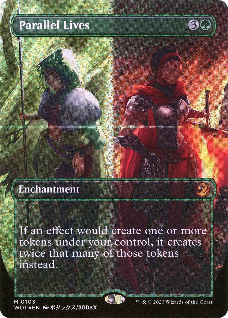 Parallel Lives (Anime Borderless) (Confetti Foil) [WOT - 103]