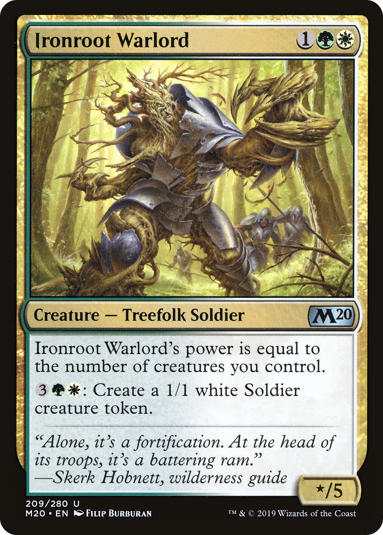 Ironroot Warlord [M20 - 209]