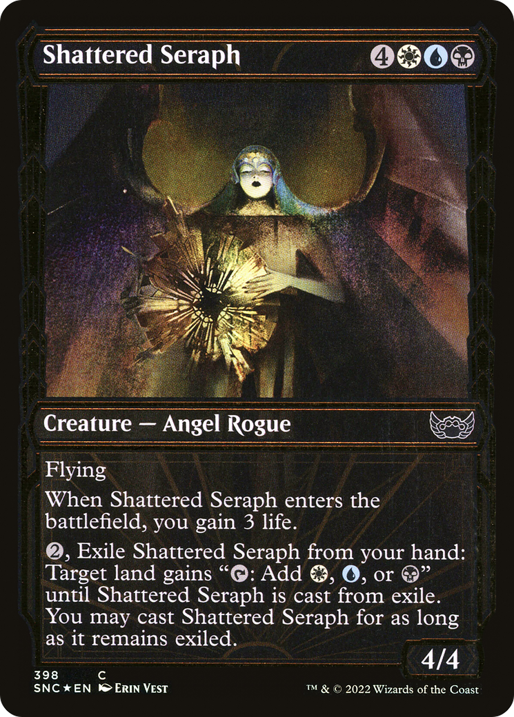Shattered Seraph (Gilded Foil) [SNC - 398]