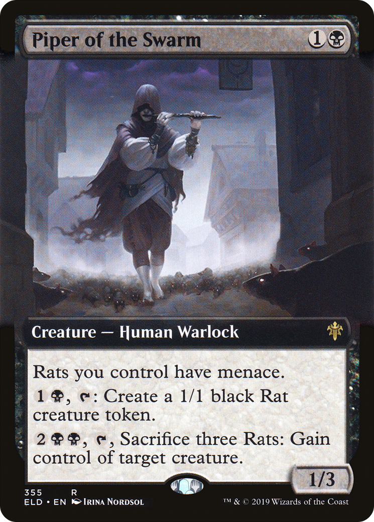 Piper of the Swarm (Extended Art) [ELD - 355]