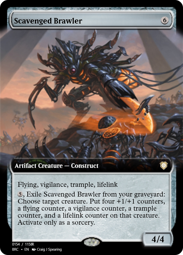 Scavenged Brawler (PRM-105838) - Magic Online Promos
