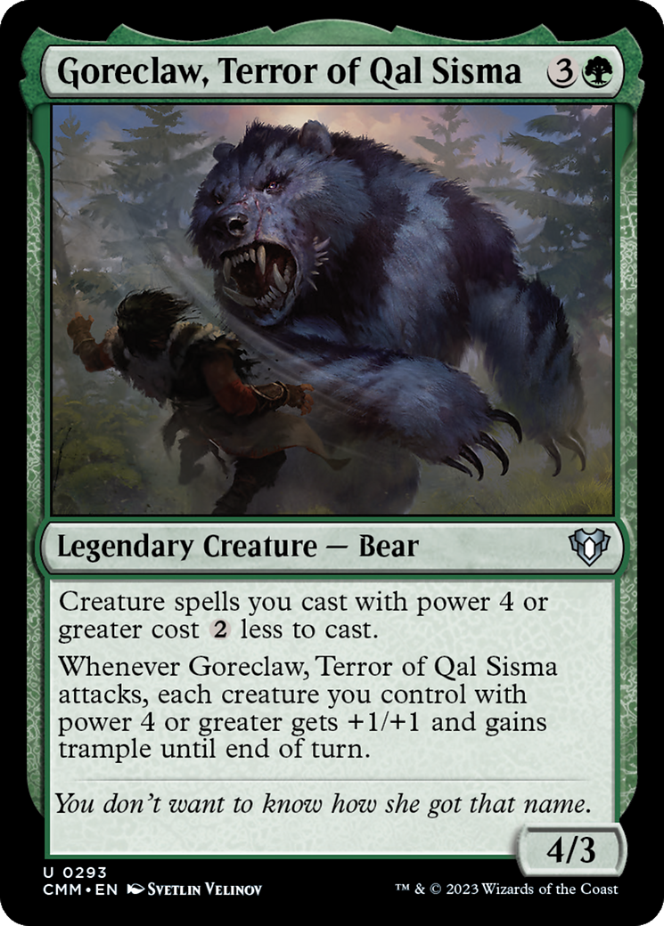 Goreclaw, Terror of Qal Sisma [CMM - 293]
