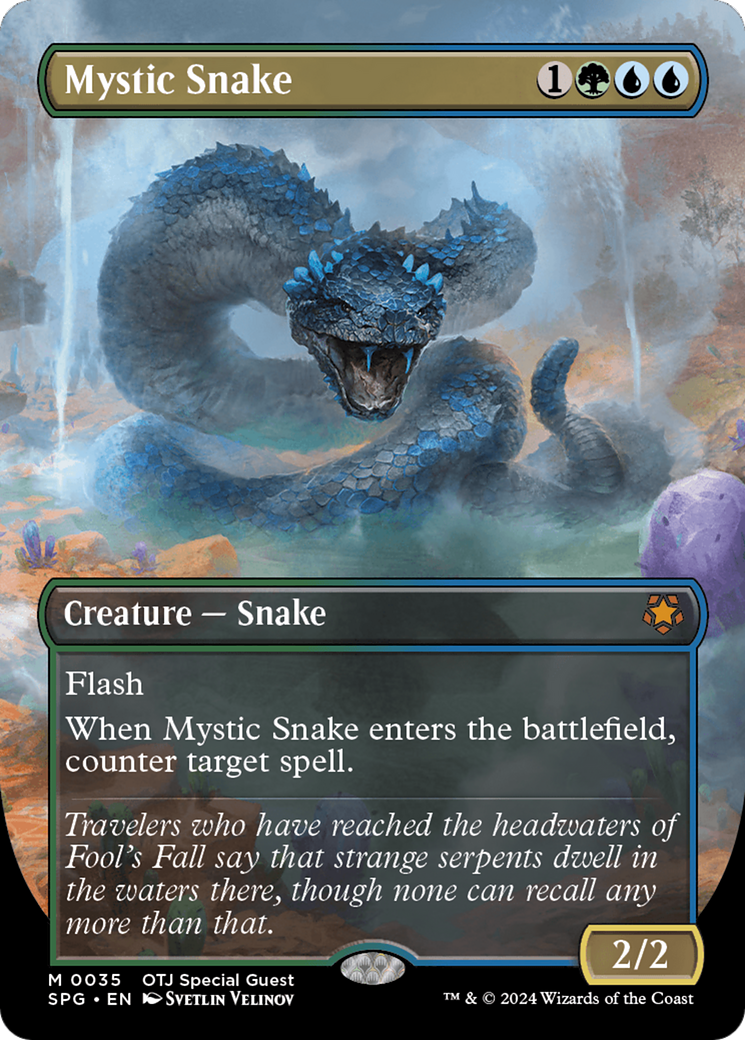 Mystic Snake (Borderless) [SPG - 35]