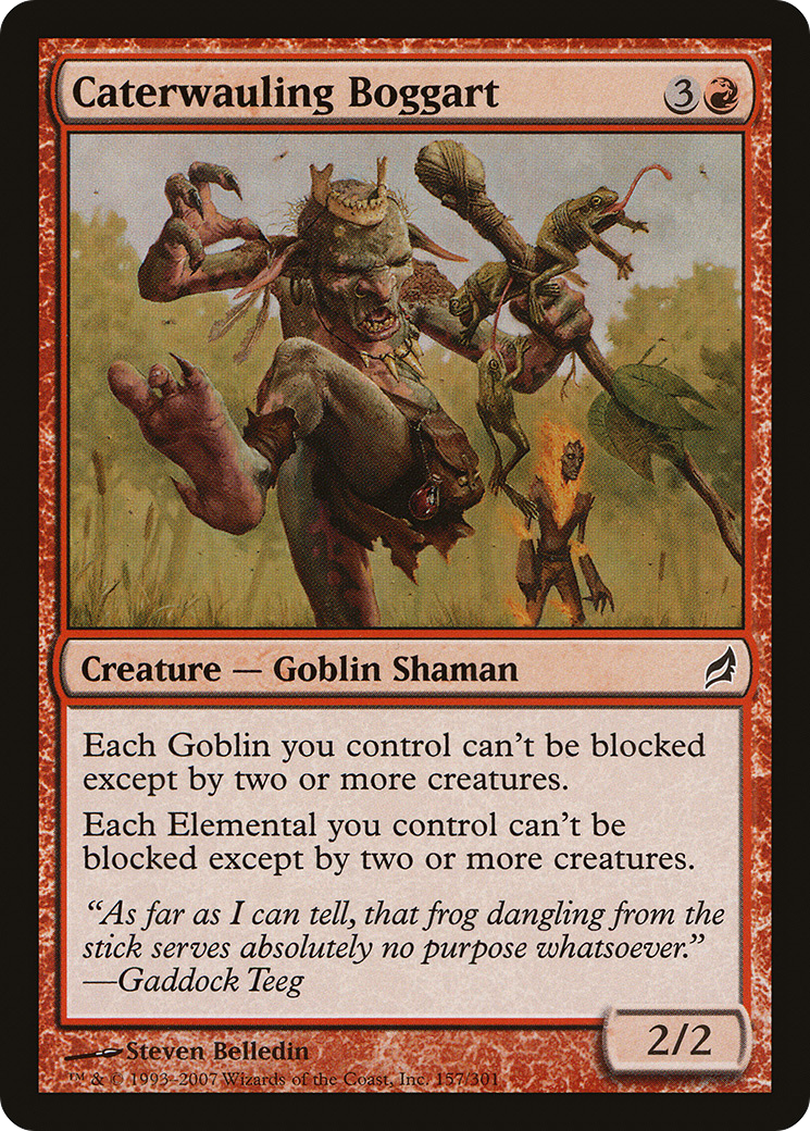 Caterwauling Boggart [LRW - 157]