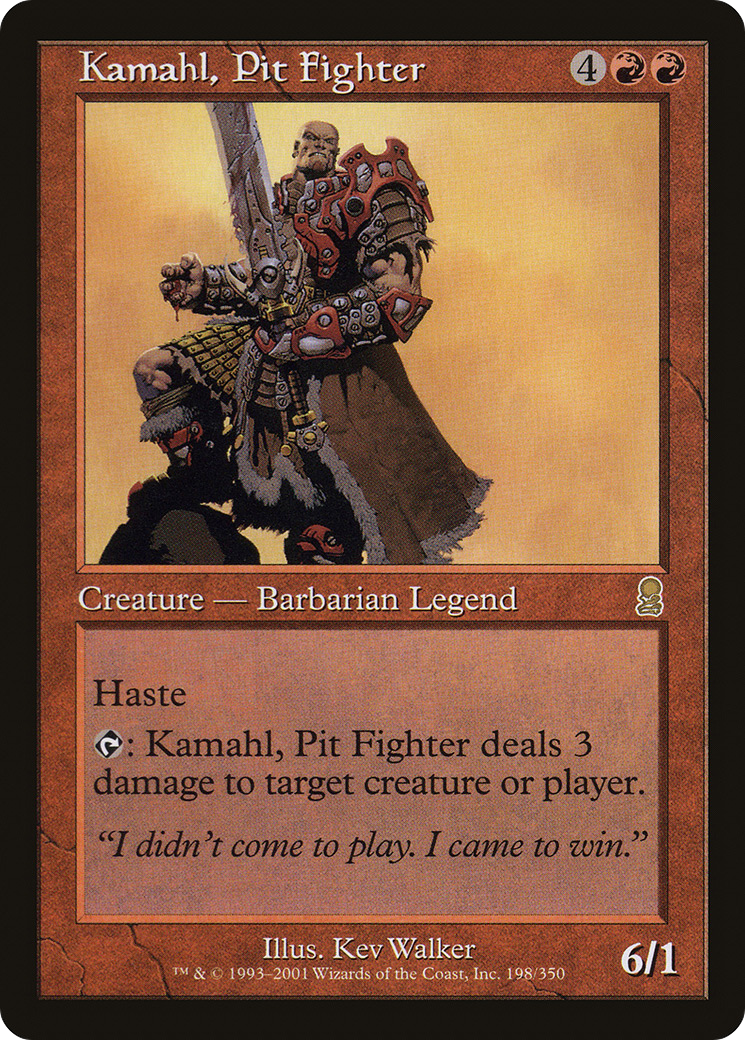 Kamahl, Pit Fighter [ODY - 198]
