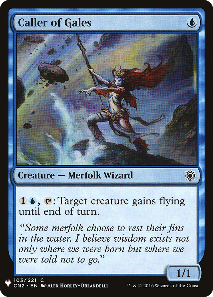 Caller of Gales [LIST - 103]