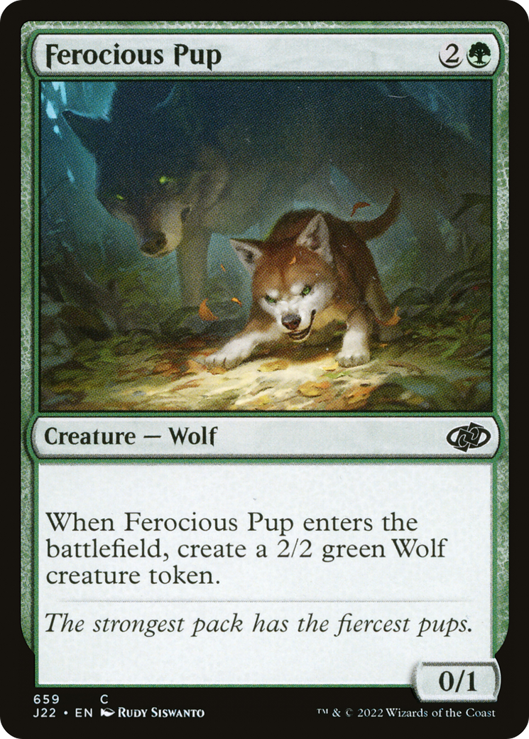 Ferocious Pup [J22 - 659]
