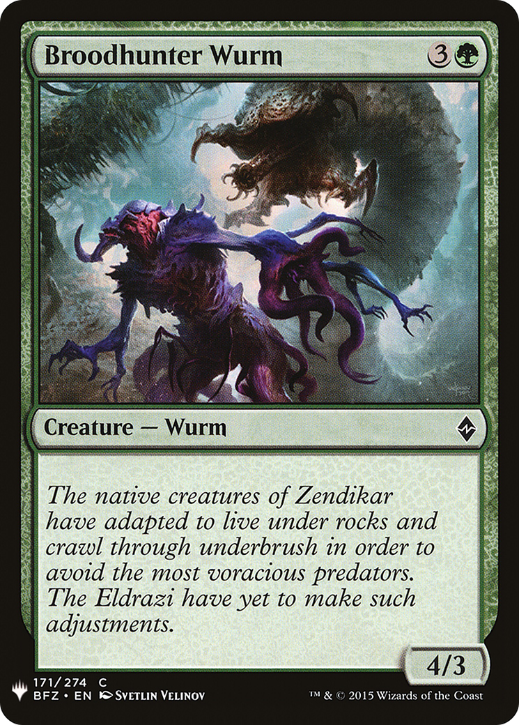 Broodhunter Wurm [LIST - 171]