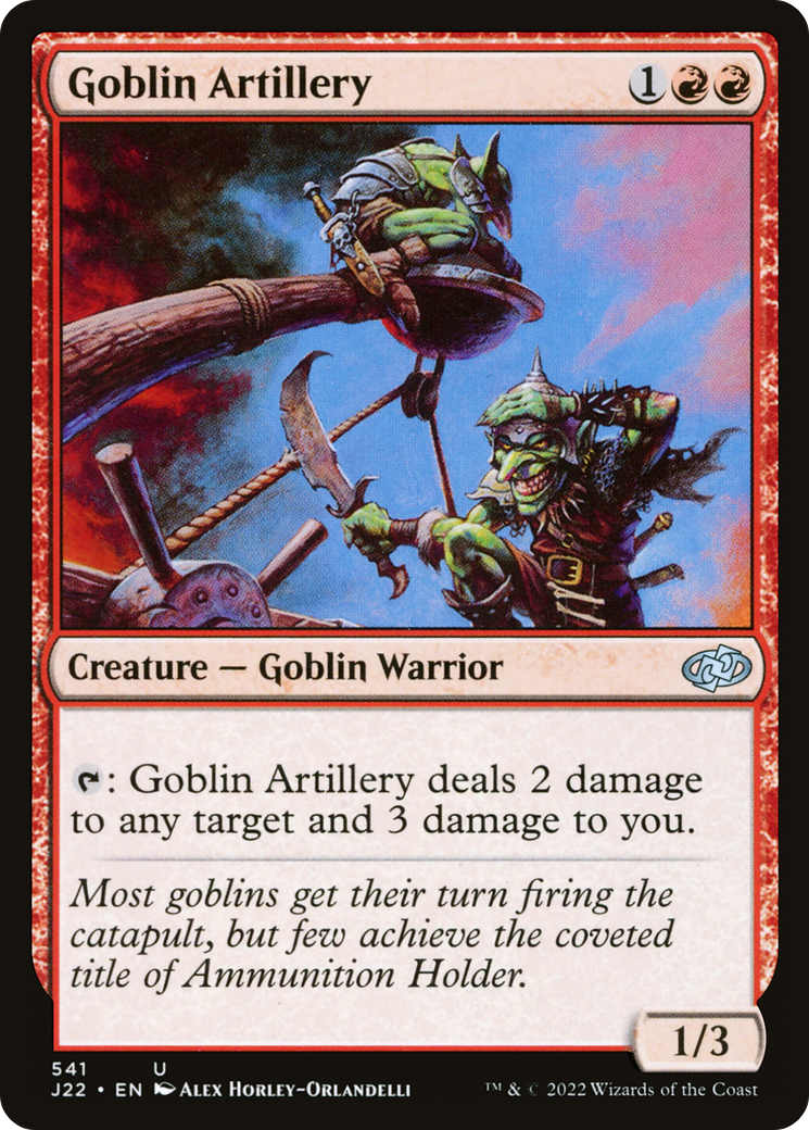 Goblin Artillery [J22 - 541]