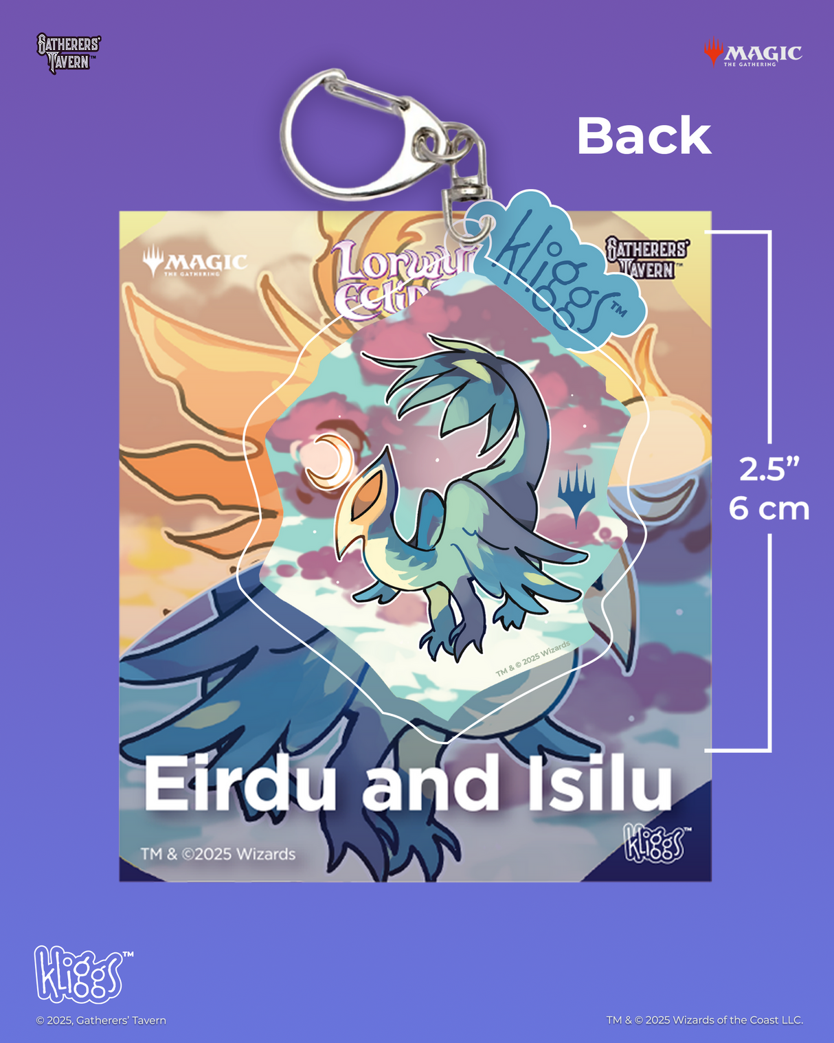 Eirdu / Isilu Lorwyn Eclipsed Kliggs Double-Sided Keychain