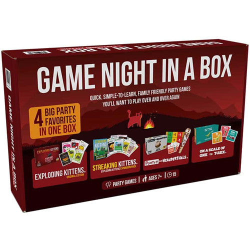 Game Night in a Box by Exploding Kittens