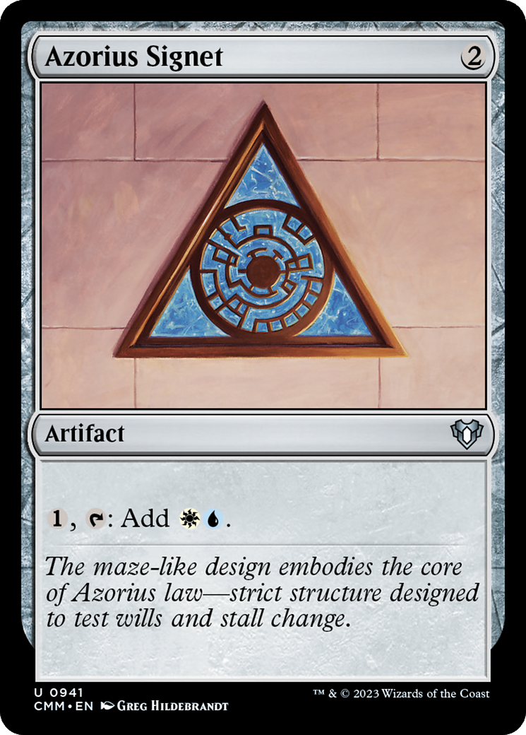 Azorius Signet [CMM - 941]