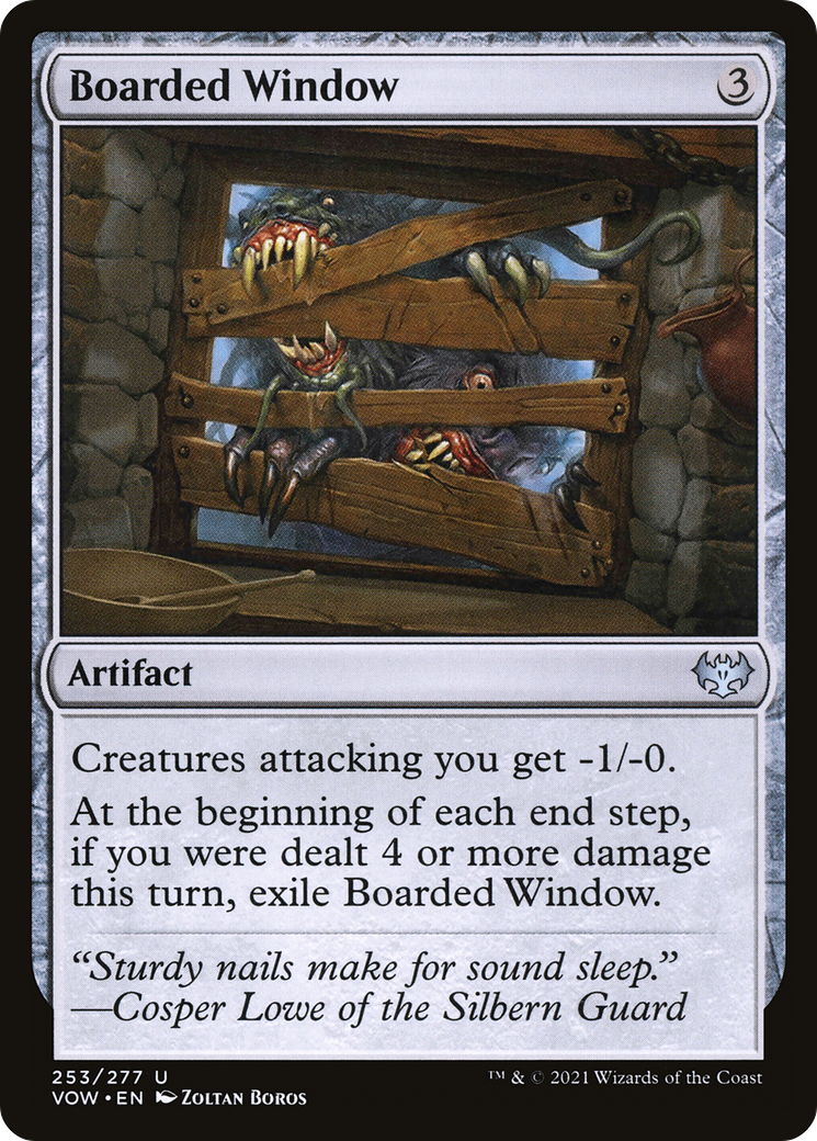 Boarded Window [VOW - 253]