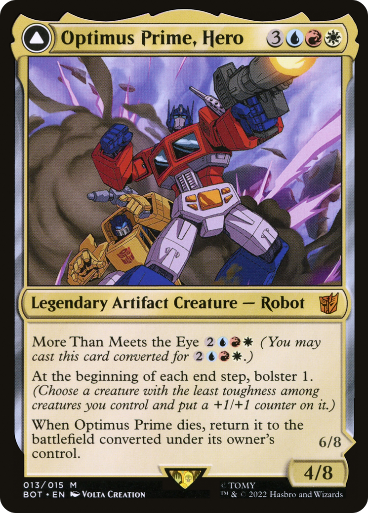Optimus Prime, Hero [BOT - 13]