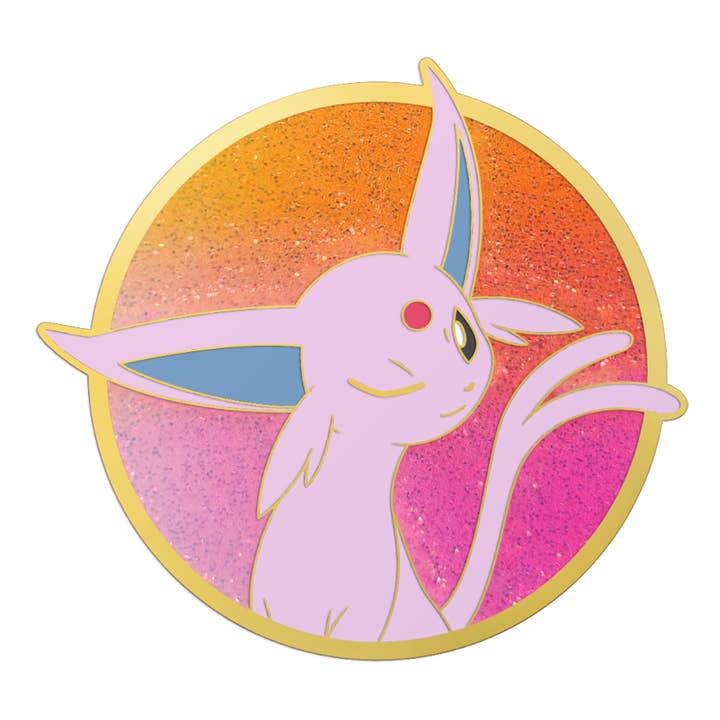 PopSockets Poptop & Chain Pokémon Enamel -Espeon Morning Sun