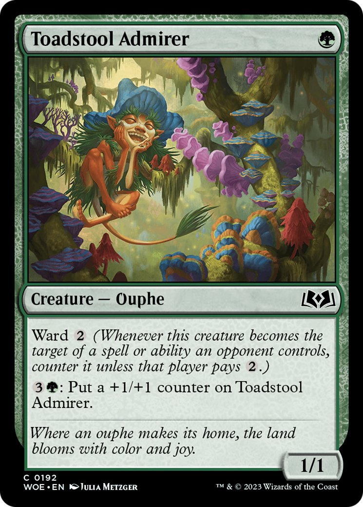 Toadstool Admirer [WOE - 192]