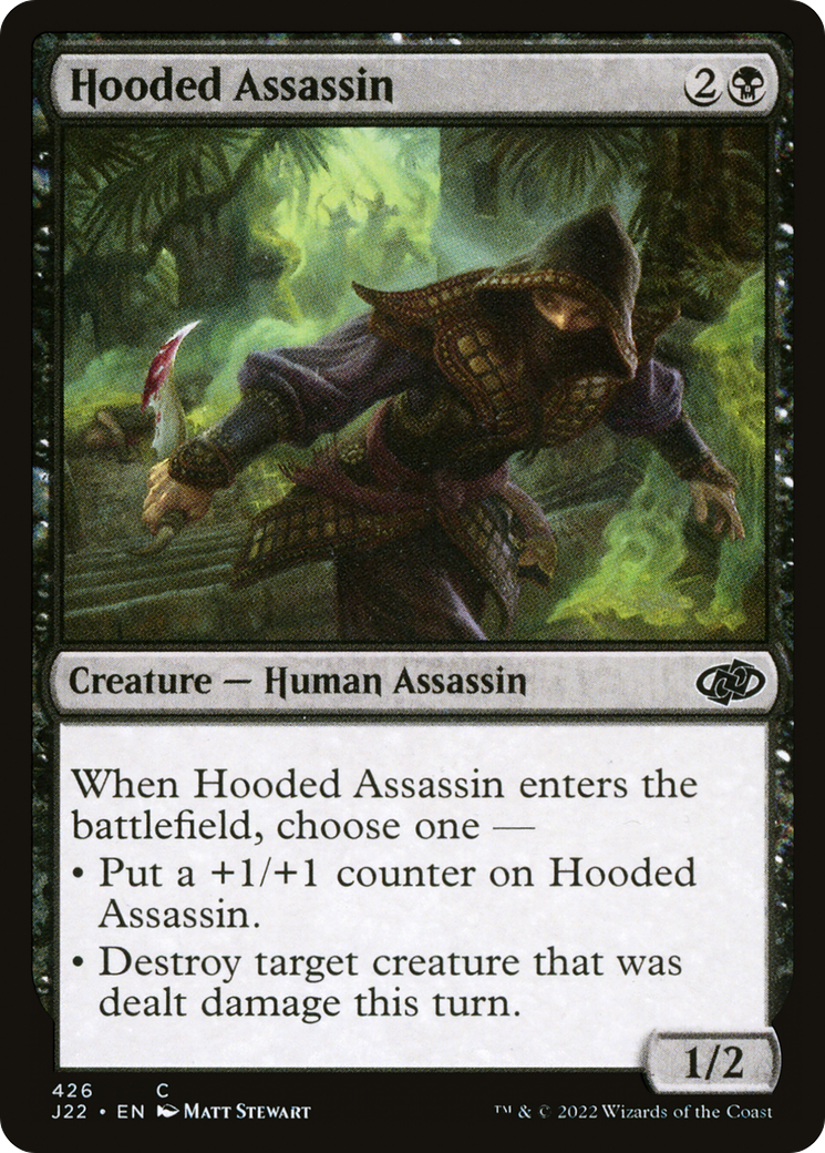 Hooded Assassin [J22 - 426]