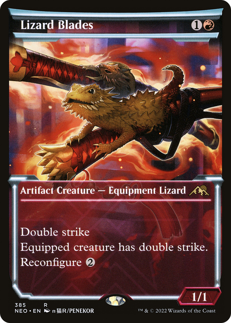 Lizard Blades (Showcase) [NEO - 385]