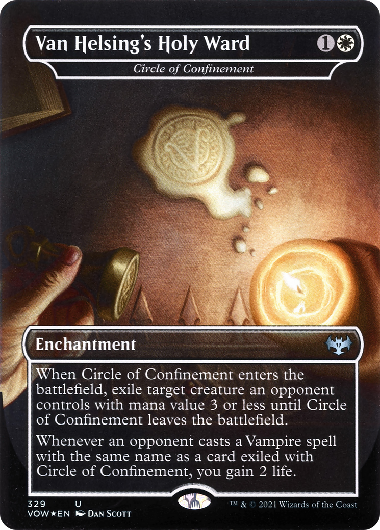 Van Helsing's Holy Ward - Circle of Confinement [VOW - 329]