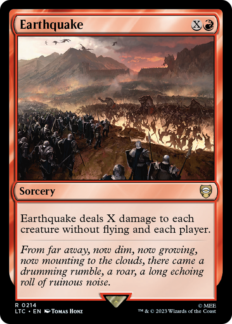 Earthquake [LTC - 214]